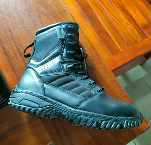 Bottes tactiques pour hommes DFD1201 noires personnalisées, 4 saisons, sécurité - Product Image 4