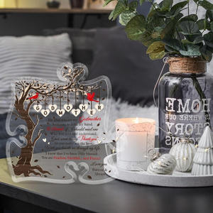 Diytree Branch Signe Acrylique Décoration de la Maison Accessoires de Bureau <span class=keywords><strong>Cadeau</strong></span> Parfait pour Marraine et <span class=keywords><strong>Filleul</strong></span> - Product Image 4