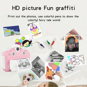 Cámara Instantánea para Niños, Impresión Instantánea para Bebés y Niños, 1080p HD, Pantalla Táctil de 3 Pulgadas, Mini Cámara Selfie con Juguetes para Niños 2026 - Product Image 3