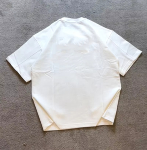 Y2K américain rétro Dtg impression motif conception ample t-shirt décontracté Harajuku haute rue hommes manches courtes - Product Image 3