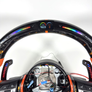 Volante de Fibra de Carbono para <span class=keywords><strong>BMW</strong></span> F10 F11 F15 F18 F20 F23 F25 F30 F32 F35 F40 F80 E84 E87 E90 E92 E93, Accesorios para Automóviles - Product Image 5