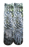 Chaussettes en forme de patte, accessoire pour animaux, thème Animal, dinosaure, tigre, chien, tasses imprimées en 3D