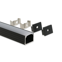 Barre de plafonnier, plâtre, plâtre, bande LED, canal de Diffusion, Extrusion encastrée, profilé en aluminium