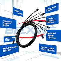 A00005 Kabel Harness Kelistrikan Mobil Kustom Inti Tembaga PVC IP66 12V 860mm