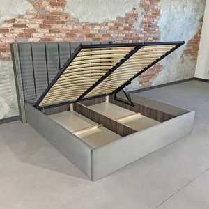 Ultimo <span class=keywords><strong>letto</strong></span> moderno Design biancheria <span class=keywords><strong>letto</strong></span> <span class=keywords><strong>letto</strong></span> <span class=keywords><strong>letto</strong></span> king singolo doppio formato imbottito telaio di lusso stile europeo per la sala polonia - Product Image 2