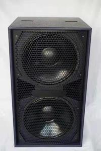 2023 BR218-L 듀얼 18 인치 DJ 베이스 서브우퍼 패시브 라인 어레이 나무로 만든 4 옴 임피던스 야외 스피커 - Product Image 4