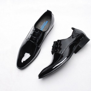Nuevos Zapatos de Vestir Formales de Cuero para Hombre, Impermeables, Transpirables y Antideslizantes, Duraderos, Estilo Británico, Modernos para el Trabajo Diario Informal - Product Image 2
