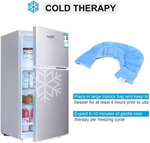 YOUMAY-almohadilla calefactable para cuello y hombros, envoltura de hombro para aliviar el dolor de espalda, paquete caliente con calor húmedo - Product Image 5