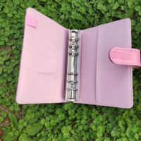 Carnet à spirales A5 A6 en gros, porte-documents à feuilles mobiles, couverture en PVC, carnet de notes économique pour étudiants, journal d'affaires