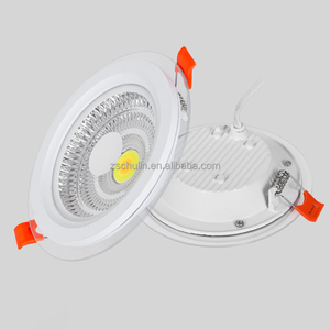 Chulin 110V COB Lampe Encastrée Moderne Aluminium 220V Trois Couleurs 6W 9W 12W 18W 24W Dalles <span class=keywords><strong>de</strong></span> Verre Downlights Plafonnier LED - Product Image 1