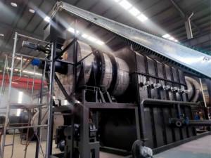 Four de carbonisation continue haute performance pour le recyclage des déchets de bambou et des déchets industriels, dispositif de fabrication de charbon - Product Image 4