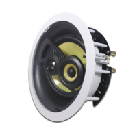 T 100W Haute Performance 3 Voies Bafles Haut Parleurs Woofer Music Ceiling Box 8 Pouces Alexas Smart Ceiling Speaker Avec Crossover