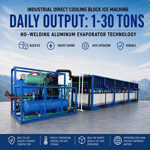 Grande machine à glace en blocs à réfrigération directe, produits très demandés vendus directement par les fabricants - Product Image 4