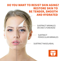 Soins de la peau du visage de marque propre, collagène hydrosoluble, patch en nanofibres hydrolysées, collagène hydrolysé anti-rides