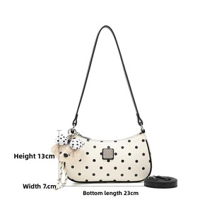 Bolso de PU para Mujer Cow&Kitty, Primavera 2026, Nuevo, Casual, Versátil, Elegante, Modelo 8270, Tipo Bandolera - Product Image 2