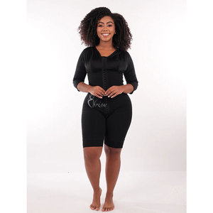 360 °   Faja Moldeadora Postoperatoria <span class=keywords><strong>de</strong></span> Cuerpo Completo para Recuperación <span class=keywords><strong>de</strong></span> Liposucción, con Control <span class=keywords><strong>de</strong></span> Abdomen, Levantador <span class=keywords><strong>de</strong></span> Glúteos, Moldeador <span class=keywords><strong>de</strong></span> <span class=keywords><strong>Muslos</strong></span> <span class=keywords><strong>y</strong></span> Brazos, <span class=keywords><strong>y</strong></span> Sujetador Integrado - Product Image 1