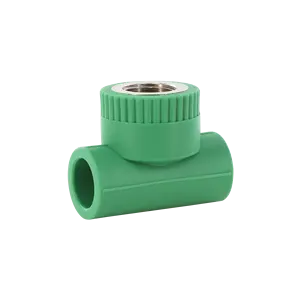 Suministro de agua Color verde Ppr Accesorios de tubería de plomería de plástico Accesorios Ppr Accesorios
