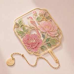 Luxurious Custom Hollowed Out Metal Book Tags with Tassel for Luxury Merchandise - Product Image 2