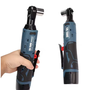 21V 360Nm Cordless Electric Ratchet Wrench 3/8" Drive Brushless Motor 2000mAh <b>Battery</b> In Stock Fast Shipping - Product Image 1