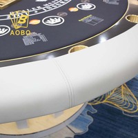 Standar tinggi kasino berbagai gaya bermain permainan Poker meja Poker Blackjack kustomisasi Gratis