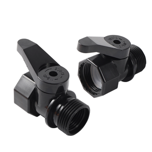 Válvula Waterstop macho/hembra de 3/4 pulgadas Sistema de riego por goteo Válvula de lavado de bola BSP - Product Image 1
