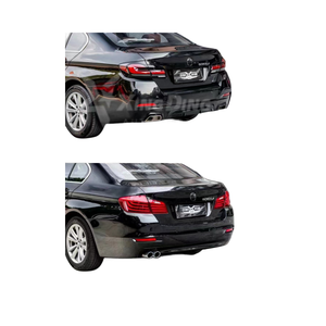 Para <span class=keywords><strong>BMW</strong></span> 5 Series <span class=keywords><strong>535</strong></span> 540 <span class=keywords><strong>F10</strong></span> renovar actualizado los nuevos parachoques delantero y trasero G30 con faros de rejilla y luces traseras - Product Image 6