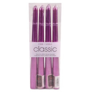 Boxed Electroplated Thread <b>Taper</b> <b>Candles</b> Long Pole Romantic <b>Candles</b> For Wedding Restaurant Home Party Decor - Product Image 5