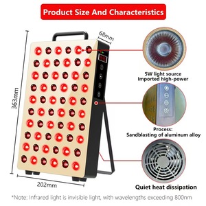 Equipamento de Fototerapia Modelo Novo <span class=keywords><strong>2026</strong></span> - Painel de Terapia com Luz Vermelha de Cinco Ondas - Product Image 4