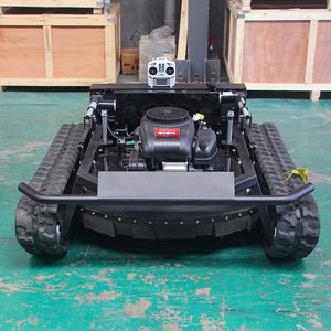 Бесплатная доставка Профессиональный бензиновый двигатель дистанционного управления гусеничный газонокосилка для резки травы - Product Image 5