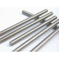 Wholesale DIN976 GR 4.8/8.8 Threaded Bar M8-M42 Carbon Steel Galvanized Full Thread Stud Bolt DIN975 Threaded Rod
