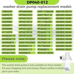 ปั๊มระบายน้ำสำหรับเครื่องซักผ้า4681EA1007A DP040-012ปั๊มระบายน้ำสำหรับเครื่องซักผ้า L-G เปลี่ยน WH23X10020 5859EA1004G 5859EA1004F 5859EA1004P - Product Image 4