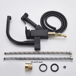 <span class=keywords><strong>Robinet</strong></span> de cuisine extractible en acier inoxydable 304 de haute qualité, monotrou, à poser sur comptoir, mitigeur chaud/froid, fabricant OEM - Product Image 6