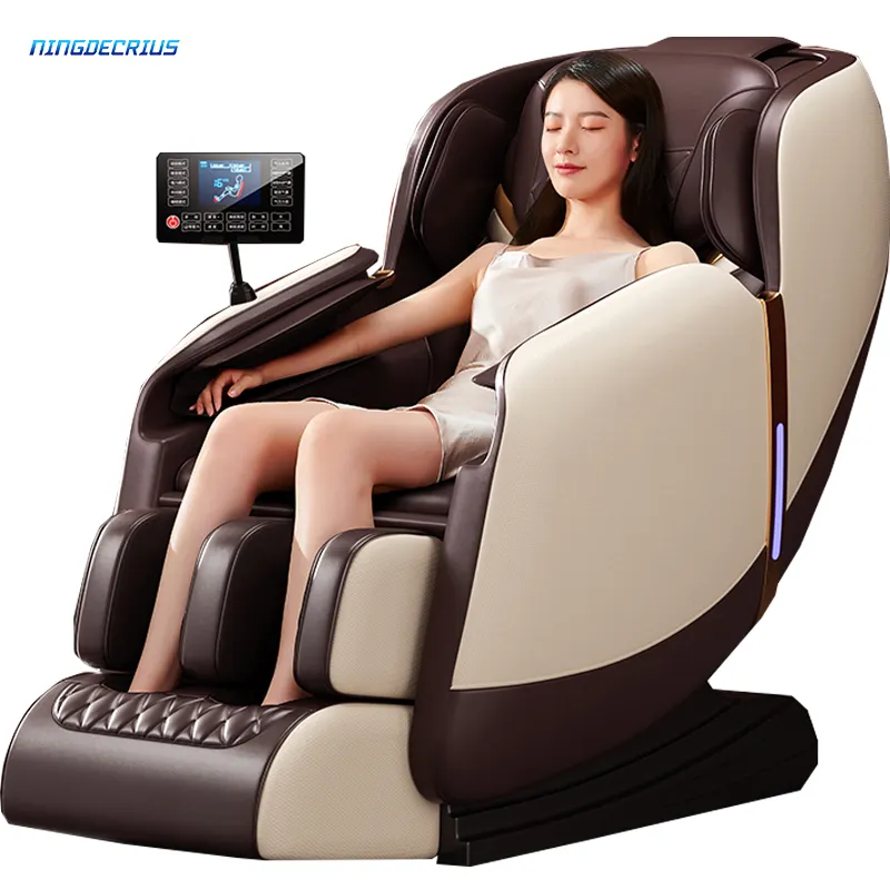 Japanese 2022 Factory Price 4D Track Automatic Shiatsu Relax Stretch Electric Recliner Zero Gravity Massage Chair in Dubai Body