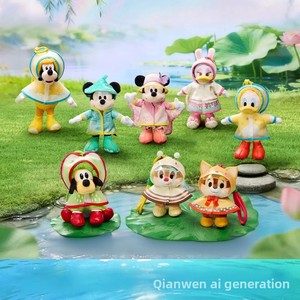 Llavero de peluche corto de <span class=keywords><strong>Mickey</strong></span> y sus amigos (Goofy, <span class=keywords><strong>Pluto</strong></span>) de Shanghai para bebés, edición de verano. - Product Image 2