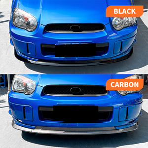Divisor de Labios Delantero de Fibra de Carbono ABS para <span class=keywords><strong>Subaru</strong></span> <span class=keywords><strong>Impreza</strong></span> <span class=keywords><strong>WRX</strong></span> STI <span class=keywords><strong>2004</strong></span>-2005, Alerón de <span class=keywords><strong>Tuning</strong></span> FEIXIAN - Product Image 3