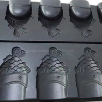 Machine de Taiyaki de crème glacée largement utilisée avec la machine de gaufrier de cône de crème glacée de Taiyaki d'ours de forme de Hellokitty au prix le plus bas