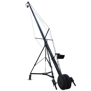 Grúa de Cámara Profesional China Jianmei Jimmy Jib con Sistema de Dolly con Ruedas de 6m de la Marca Propia <span class=keywords><strong>Andy</strong></span> Jib Crane - Product Image 1