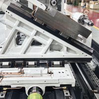 Tour CNC robuste à lit incliné automatique avec tourelle porte-outils et commande Fanuc 8t/12t