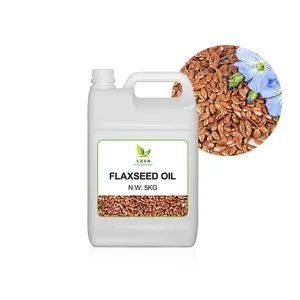 Flaxseed Oil Body Massage Natural Skin Care Plant Extract Vegetable Organic Hair Growth Factory Price Plant-derived For Skincare