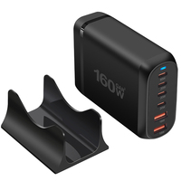 Chargeur GaN 200W Plusieurs appareils 100-240V Super Fast High Power Portable Mobile Phone Super Charger