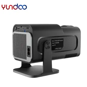 YUNDOO Новый Hy320 умный портативный проектор Android 11 Dual Wifi Lcd 4k видео 1080p проектор для домашнего кинотеатра 4k проекторы