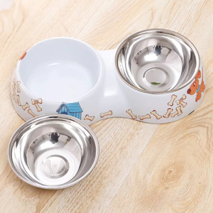 Bol pour animaux de compagnie en mélamine 100% personnalisable, bol pour chien en acier inoxydable, bols pour chien non en acier inoxydable - Product Image 3