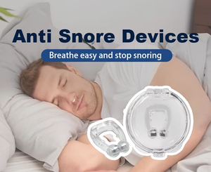 Bestseller Silikon-Nasenklammern mit Magnet, Leichtgewichtig, Anti-Schnarch-Nasenklammern mit Tragbarem Etui, Nasenklammer für Besseren Schlaf - Product Image 2