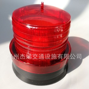 ไฟเตือน LED สีแดงเหลือง ใช้พลังงานจากแบตเตอรี่ แบบแม่เหล็ก ถือได้ วัสดุ PC 3V แจ้งเตือนสิ่งกีดขวางการจราจร - Product Image 2