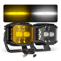 Projecteur LED Latéral 5 Pouces Super Puissant 122W, Extralight LED pour Tout-Terrain UTV RZR Pod de Lumière LED pour Polaris Commander X3
