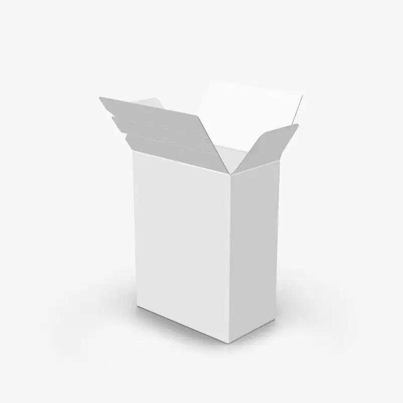 ロゴ印刷クラフト紙パッキング段ボール箱カートンハードペーパーショッピングギフト包装箱