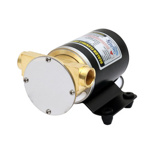 ISURE Self Priming Gear <b>Pump</b> Electric Water <b>Pump</b> <b>12V</b> 3000GPH Marine Boat RV Drain <b>Pump</b> Stainless Steel 12ft Head - Product Image 3
