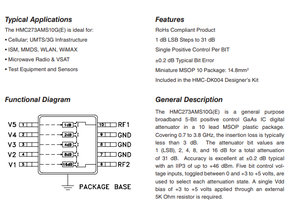 Sensor de Temperatura IC de Alta Calidad Marca TAIYAN HMC273AM210GE, Componente Electrónico en Inventario - Product Image 4