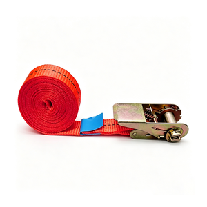 Sangle d'arrimage à cliquet sans crochet, 25 mm, 38 mm, 50 mm, 75 mm, en sangle PES PP haute résistance, pour l'industrie chimique, fabrication OEM au Vietnam. - Product Image 3