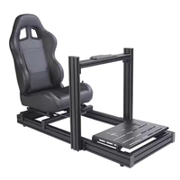 Cockpit de simulation de course 4080 en aluminium extrudé, personnalisé pour PC, idéal pour les passionnés de jeux à domicile - Vente Flash